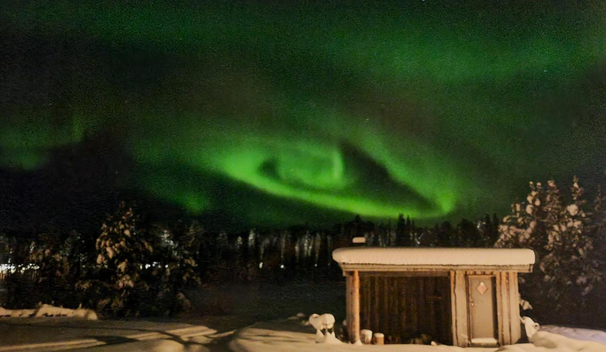 Reindeer River Lights Lodge Kiruna Exteriér fotografie